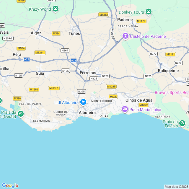 Approximate location