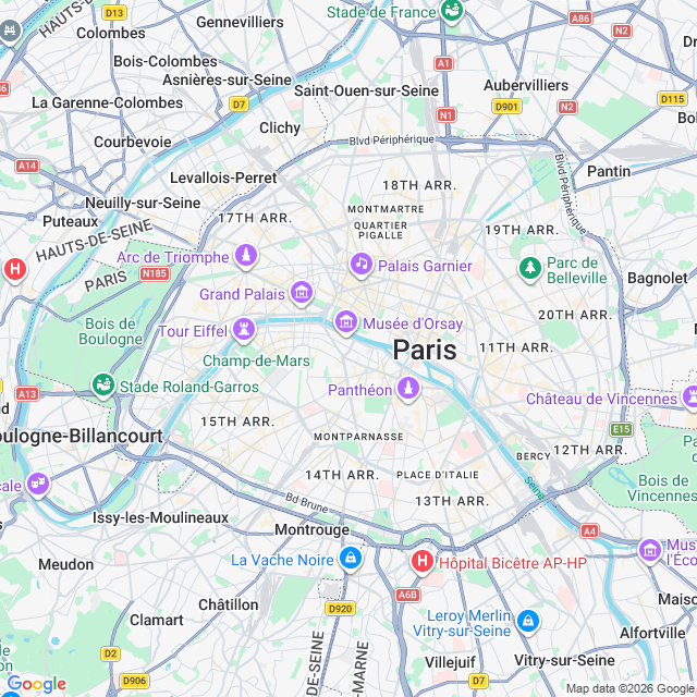 Approximate location