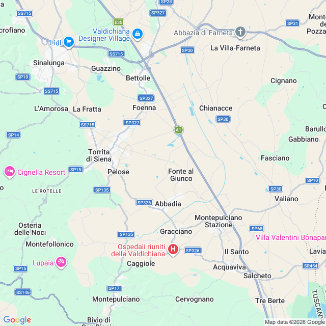 Approximate location