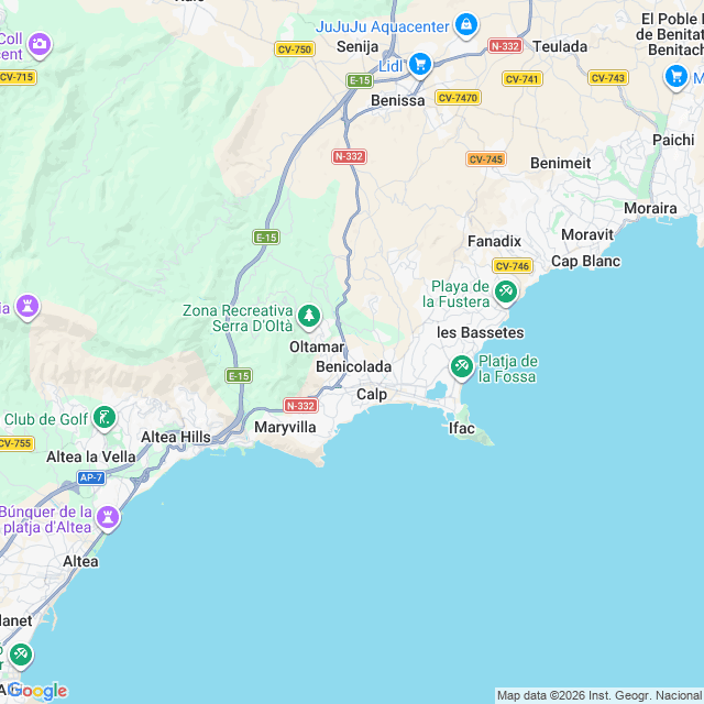 Approximate location