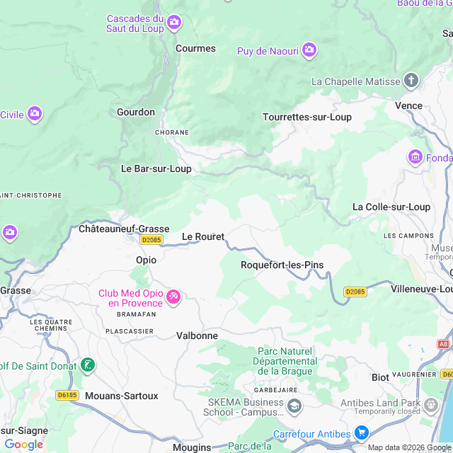Approximate location