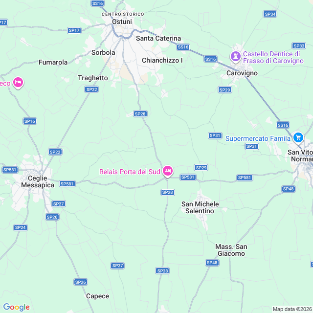 Approximate location