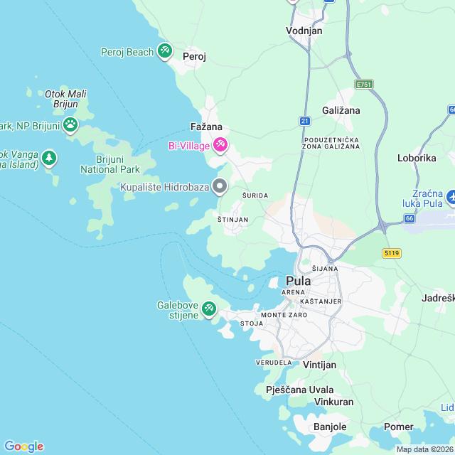 Approximate location