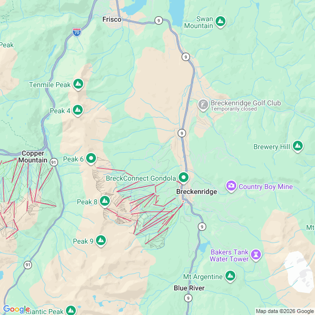 Approximate location
