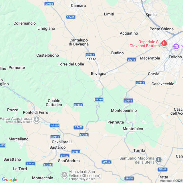 Approximate location