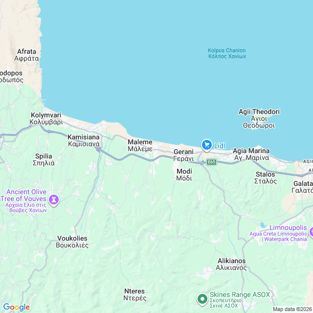 Approximate location