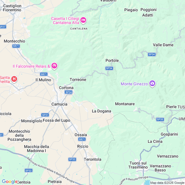 Approximate location