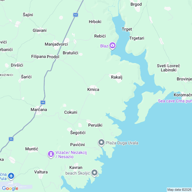 Approximate location