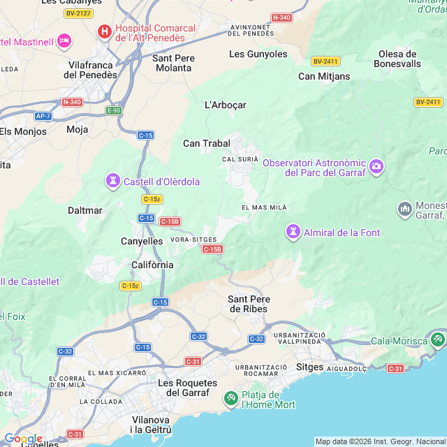 Approximate location