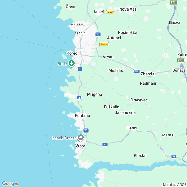 Approximate location
