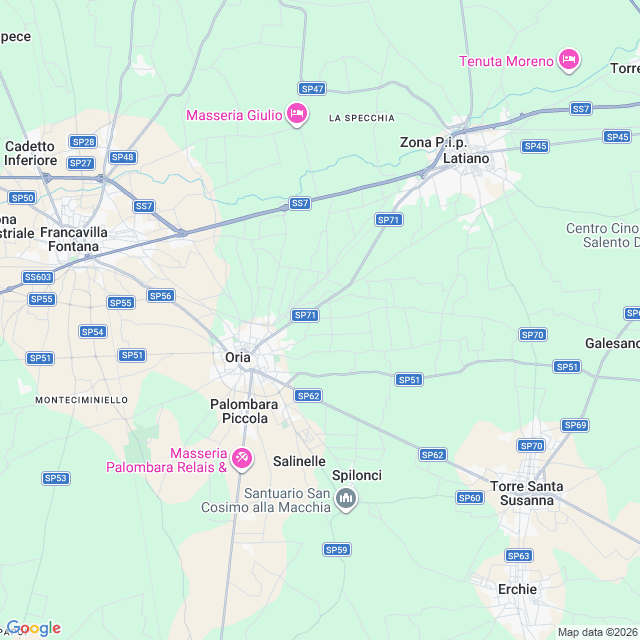 Approximate location