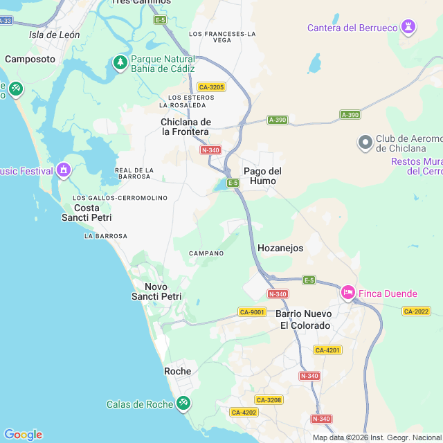 Approximate location