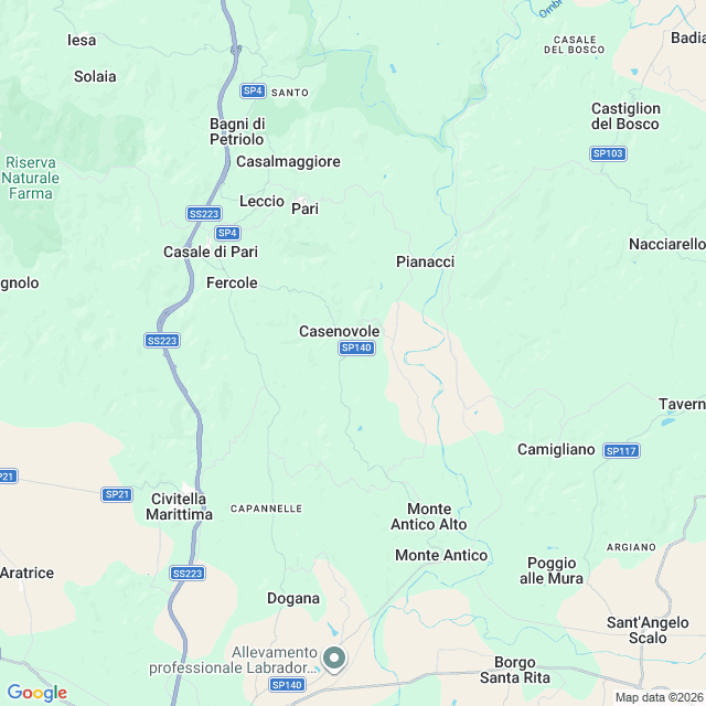 Approximate location