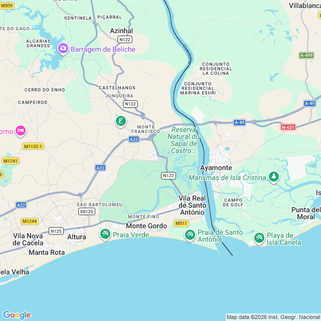 Approximate location