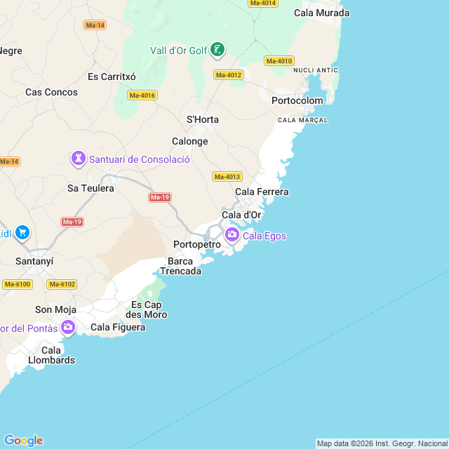 Approximate location