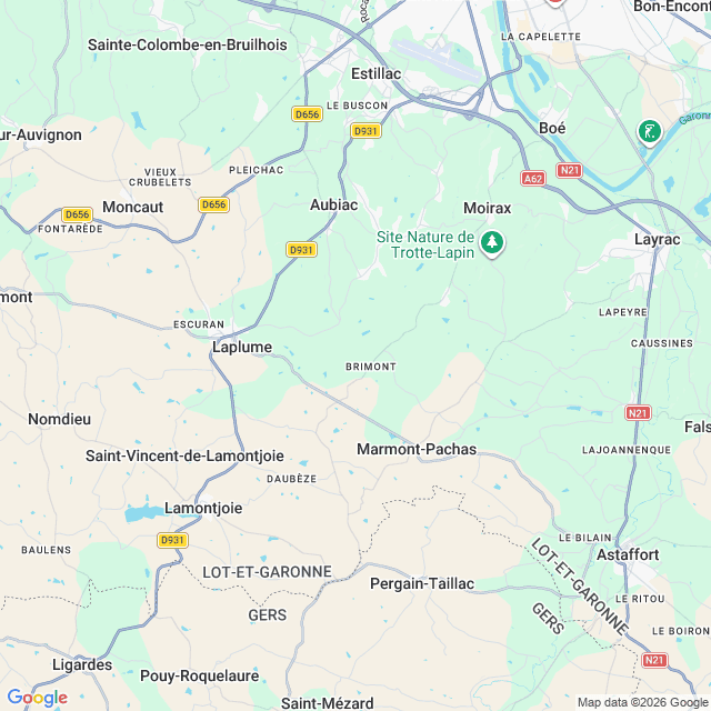 Approximate location
