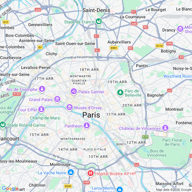 Approximate location