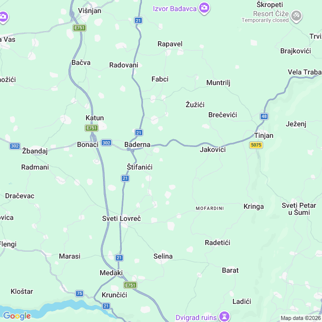 Approximate location