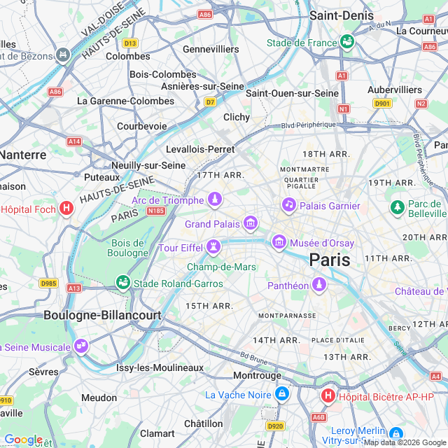 Approximate location