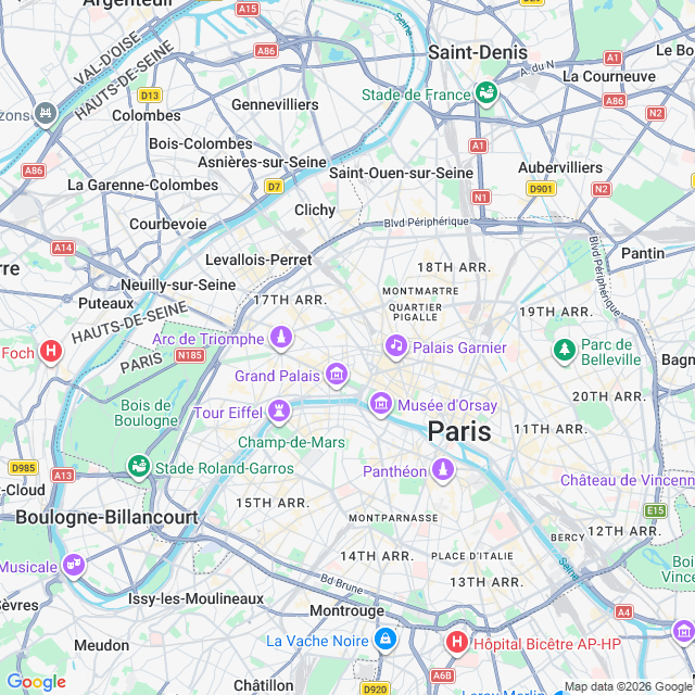 Approximate location