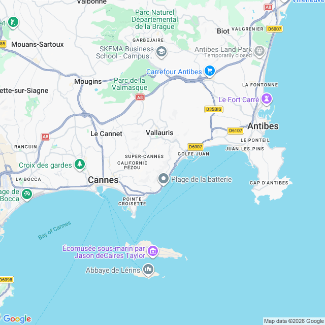 Approximate location