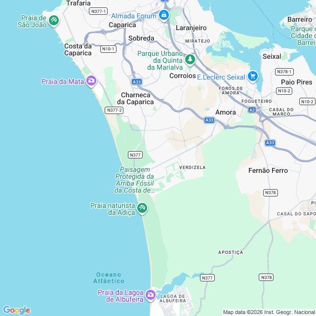 Approximate location