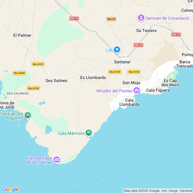Approximate location
