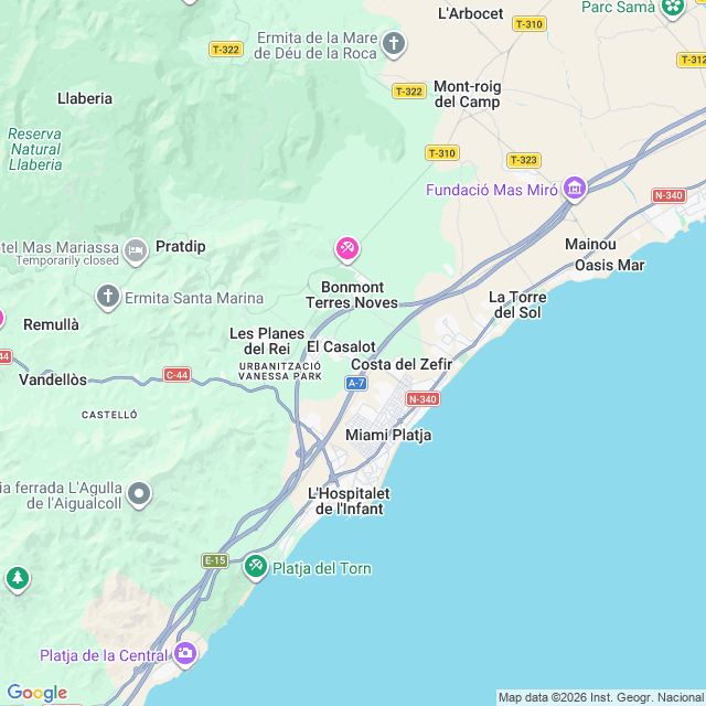 Approximate location