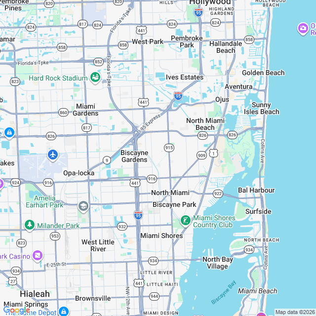 Approximate location