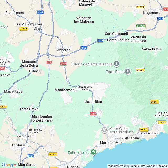 Approximate location