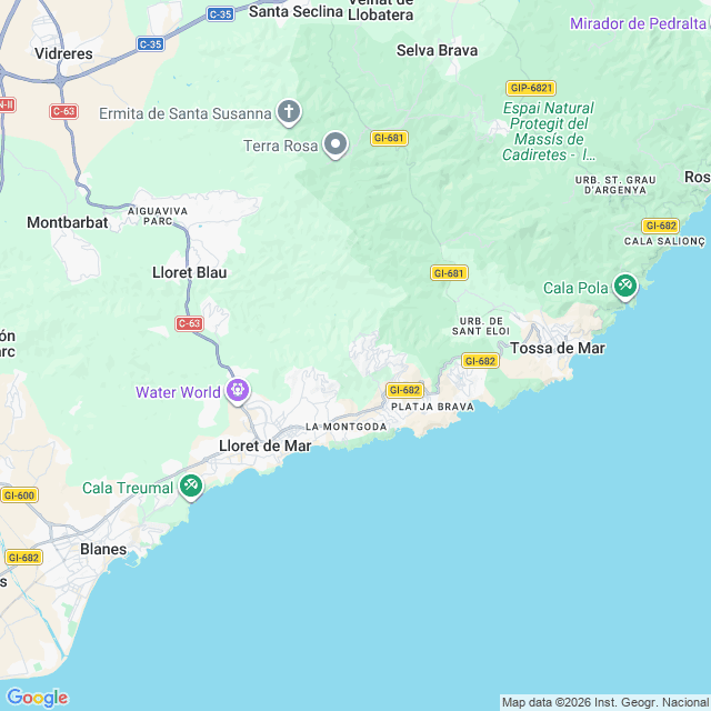 Approximate location